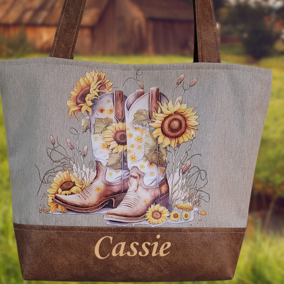 Personalized Country Girl Shoulder Bag
