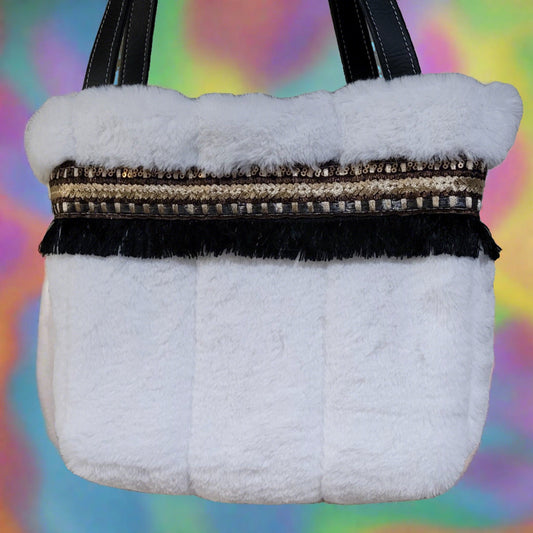 Super-Soft Fur Boho Handbag