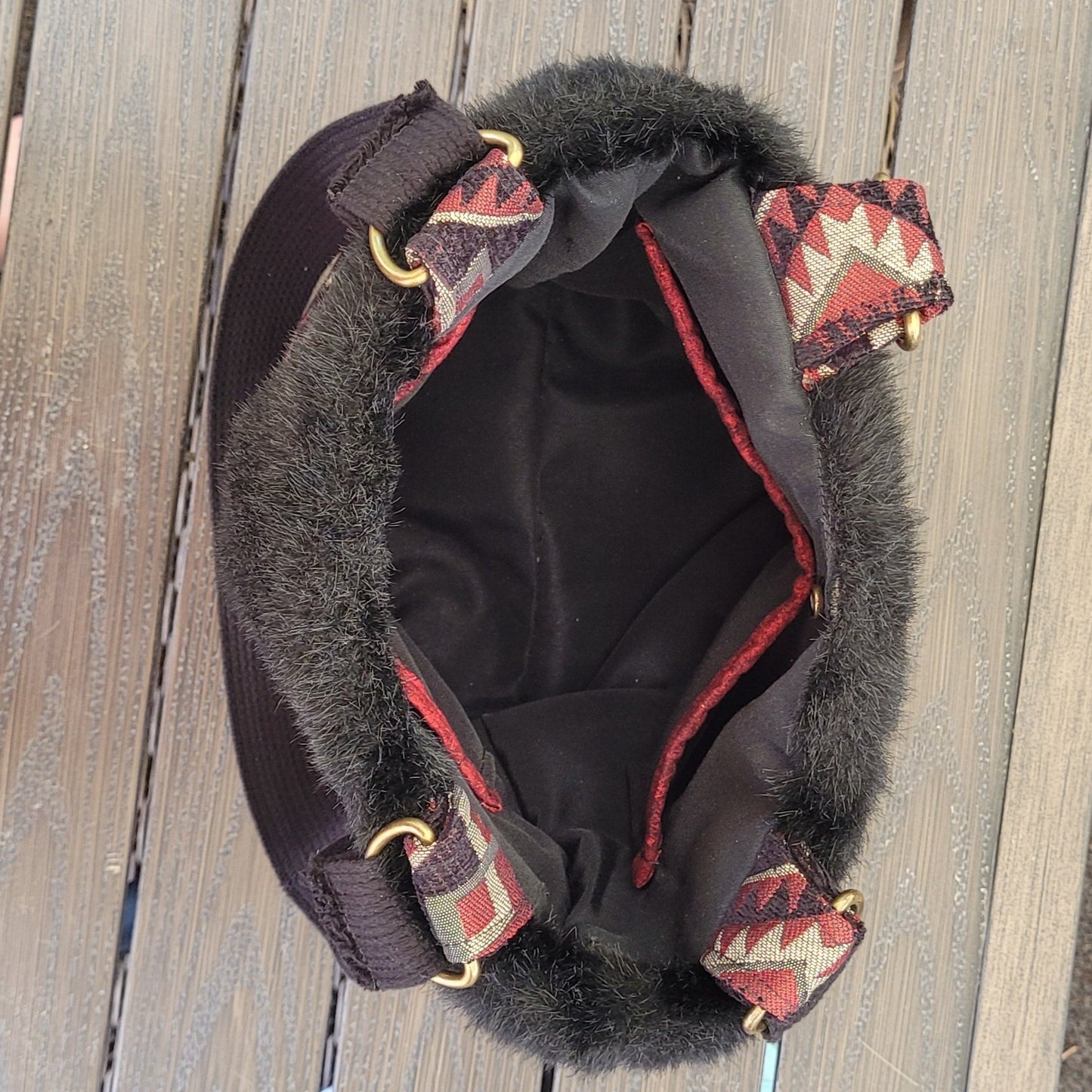 Furry Wilderness Shoulder Bag